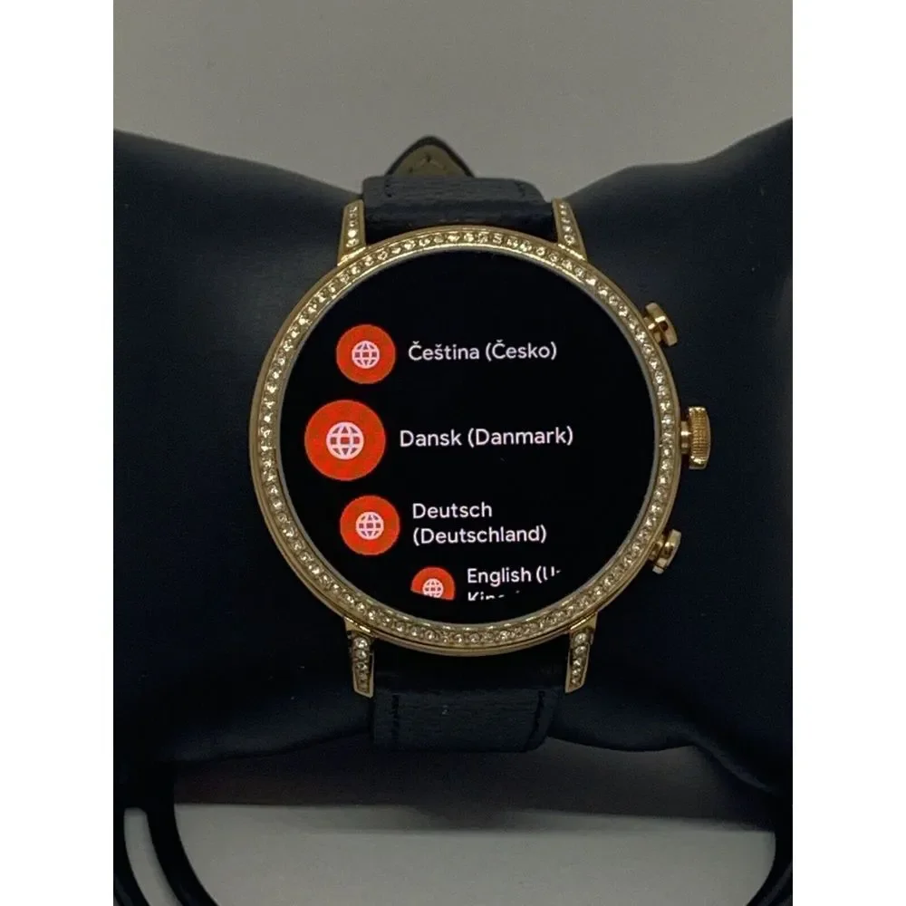 Fossil Gen 4 Authentic Digital Dial Smart Watch Custom Band FTW6011 QT476